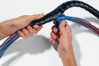 Helawrap HWPP tubo flexible para proteger los cables